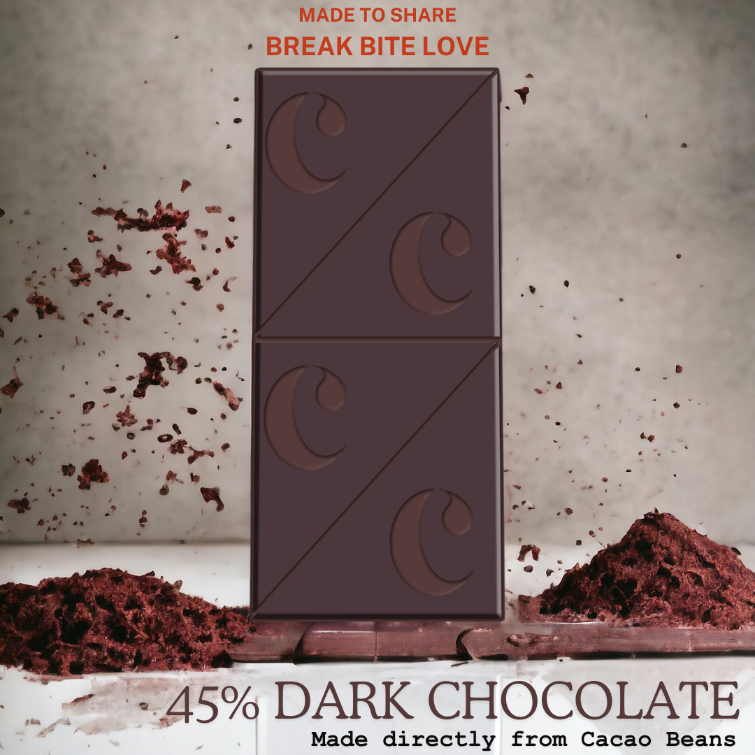 For Him -Fruition : Hazelnuts and Raisins | Libido Boosting 45% Dark Chocolate tabs