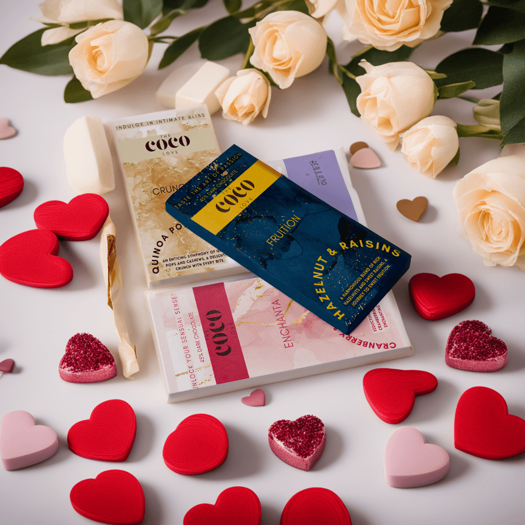 TheCocoLove Passion Box Gift - Set of 4 Choclates - The Coco Love